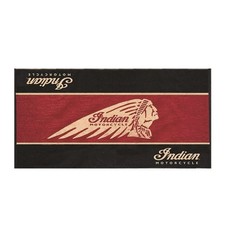 Indian Motorcycle Beach Towel, Black/Red | 2869650 Beach handdoek price