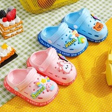 Kids Cartoon Garden Slippers Summer Boys Girls Beach Sandals Lightweight Breatha Jongens slippers & Sandalen price