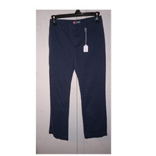Chaps Boys Navy Blue Chino Pants 100% Cotton Adjustable Waist Button Zip Twill Jongens broek price