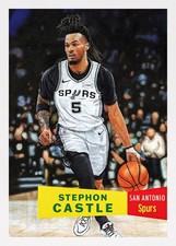 BASKET 2025-2026 NBA LIVING SET #32 STEPHON CASTLE SAN ANTONIO SPURS  PREORDER Basket price