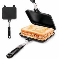 Sandwichera caliente Flip Pan Sandwichera a la parrilla con mango Tosti-ijzers price