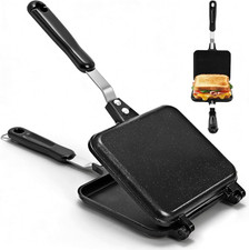 Hot Sandwich Maker, Grilled Sandwich Toaster for Small Bread Pancake, Double Sid Tosti-ijzers price
