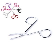 New Scissors Flat Tip Eyebrow Tweezers Clamp Clipper Stainless Removal Tool A.Z0 Scissors price