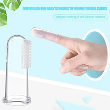 Baby Silicone Finger Toothbrush Soft Infant Teeth Gum Cleaning Oral Care Baby Tandenborstel price