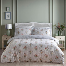 Floral Bouquet Duvet Cover Set Double 200 X 200Cm – 100% Cotton Bedding with Cla Dekbedovertrekset price