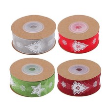 1\\\\\\\\\\\\\\\" Christmas Decoration Ribbon 0m Linten price