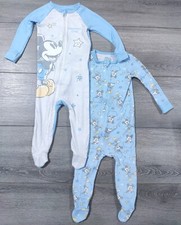 Mickey Mouse Pajamas 6 Months Baby Boys Disney Baby Full Zip PJ SNUG-FIT Gift Baby pyjama's price
