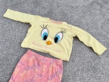 Baby Girls Looney Toons Tweety Pie "Mummy's Little Sweety" Pyjama's Set - 12-18m Baby pyjama's price
