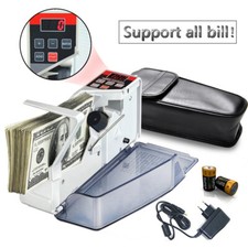 Handheld Handy Money Counter LED Display Cash Counting Machine with Leather Case Money Counting Machine price
