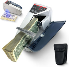 Money Counter Machine  V30, Cash Counter with UV Lamp, Portable Bill Counting Ma Money Counting Machine price