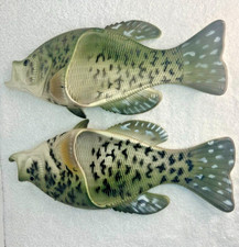 River's Edge Products Crappie Fish Slippers Mens 10 / 10.5 Leave Fish Prints... Heren slippers price