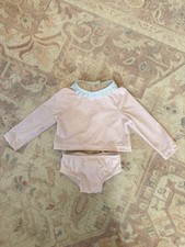 Lullaby Set Baby Girl Long Sleeve Two Piece Swimsuit Size 6 Months Baby Swimsuit price