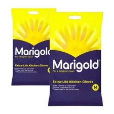 Marigold Extra Life Kitchen Gloves Medium Reusable Cleaning Gloves Rubber 2 Pair Keuken Glove price