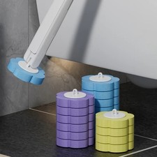 UK Disposable Toilet Brush Set Toilet Bowl Cleaning System Cleaners with Refills Toilet borstel price