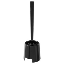 BOLMEN Toilet brush and holder Black plastic with Strong Dense Bristles Toilet borstel price