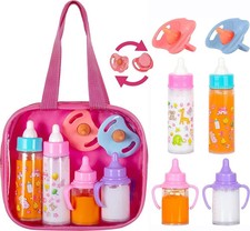 Doll Feeding Set Magic Milk Bottle Baby Doll Accessories Dummy Doll Play Sets Feeding Set price