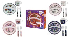 Kids Baby Feeding Set  4 Piece Space Fairy Tale Plate Cup Cutlery Gift Box Feeding Set price