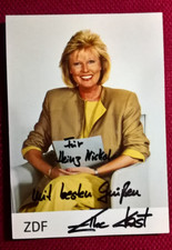 Original-Autogramm von Elke Kast (verst.), Farbbild-Karte, Postkartengröße Kast price