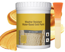 Water-Based Weather-Resistant Gold Paint,150g Water Based Gold Leaf Paint NEW Bladgoudverf price