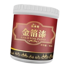Acrylic Paint Gold Gold Leaf Paint Handcrafts Decoration based for Ceramics Wood Bladgoudverf price