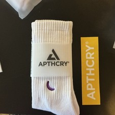 APTHCRY Brand  White Pair of Athletic Socks  New Sokken (Outdoor) price