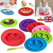 Silicone Baby Feeding Snack Mat Toddler Placemat Kids Suction Plate Food Tray Feeding Plate price