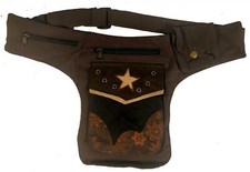 Mens Cotton Hip Waist Belt Bum Bag Bumbag Travel Money belt Wallet pouch Heren Riem Tas price