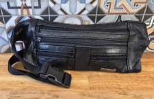 Mens Ladies Discrete Soft Genuine Leather Bum Bag Money Belt Travel Waist Fanny Heren Riem Tas price