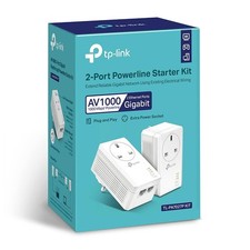 TP-LINK AV1000 GB Powerline Adapter Kit, 2-Port, AC Pass Through - (TL-PA7027P K Powerline-adapter price