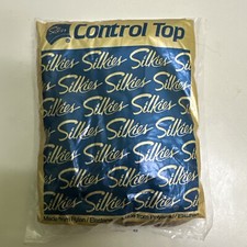 Vintage Silkies Control Top XL Honey Queen Beige 070502 Pantyhose Nylons Sealed Pantyhose price