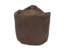 Bean Bag Cover Chocolate Brown Suede Unfilled Bean Bag Footrest Chair Bean Tas Stoel price