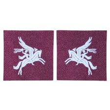 British Airborne PEGASUS PATCHES Paratrooper Para WW2 Uniform Shoulder Flashes Flashes price