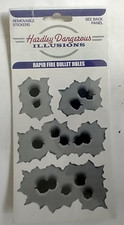 HOT FLASHES ILLUSIONS Decal Sticker Stickers bullet holes Flashes price