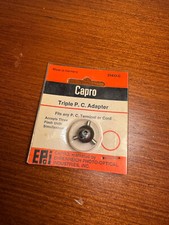 NOS Vintage Capro Triple PC Flash Adapter Three Flashes at The Same Time Flashes price