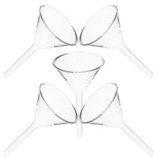 5 Pcs Glassware Solid Triangle Funnel Chemistry Feeding Lab Liquid Funnels Chemistry price
