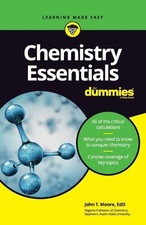 John T. Moore Chemistry Essentials For Dummies (Paperback) Chemistry price
