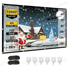 Portable Foldable Projector Screen 16:9 HD Outdoor Home Cinema Theater 3D Movie Projectorscherm price