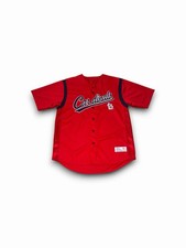 MLB St Louis Cardinals Dynasty Series Jersey Mens Large Gray Red Baseball Shirt Heren T-shirt price
