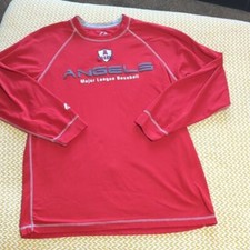 Angels Major League Baseball Red Long Sleeve Shirt Heren T-shirt price