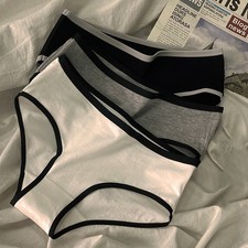 Girls Underwear Mid Waist Panties Cotton Fabric Low Waist Design Regular Length Meisjes ondergoed price