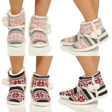 Kinder Kuschelsocken Hausschuhe Hüttensocken Teddyfell Norweger Hausstiefel 601 Unisex Kinder Laarzen price