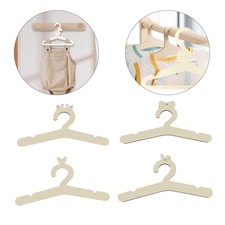 4x Baby Clothes Hanger Wood Non Slip Hanging Racks Clothing Organizer for Baby Clothes Hanger price