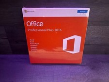Microsoft Office 2016 Professional Plus Genuine DVD Retail Box 1 PC Kantoorsoftware price