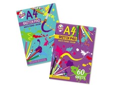 Sketch Pad A4 Drawing Pad 60 Sheet White Paper Kids Art Craft Colouring Creative Teken mat price