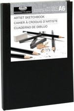 Royal & Langnickel Hardback Casebound Artist Sketchbook 80 Sheet Drawing Pad A6 Teken mat price