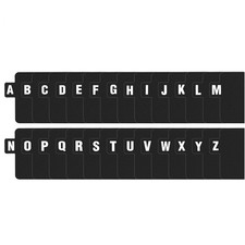 Alphabetical A-Z Organizer Divider 26pcs CD DVD Vinyl Record Separator for5559 Divider & Separator price