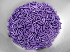 Glass Baking Paint Bugle Bead,  Medium Purple, 6-6.5x2mm, Hole 0.8mm, 25 grams. Kralenverf price