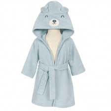 0-9 Mnth Hooded Baby Bathrobe Cute Animal Face Plush Terry Infant Robe With Belt Baby Bathrobe price