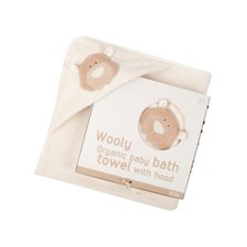 Wooly Organic Teddy Hooded Baby Bathrobe Baby Bathrobe price