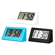 Desk Clock Compact Display Standing Arabic Number Mute Mode Battery Operated for Burea klok price